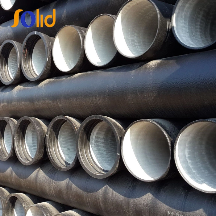 ISO2531, En545, En598 Bitumen Coated Ductile Cast Iron Pipes Manufacturer