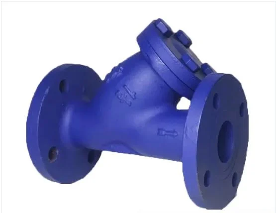Cast Steel/Cast Iron Flanged End Y-Strainers