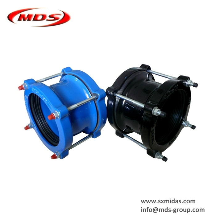 Ductile Cast Iron Universal Coupling for PVC Pipe