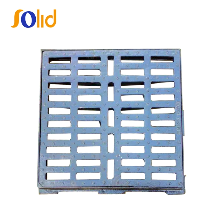 En124 Heavy Duty Cast Iron Ductile Iron Sewer Gully Grating