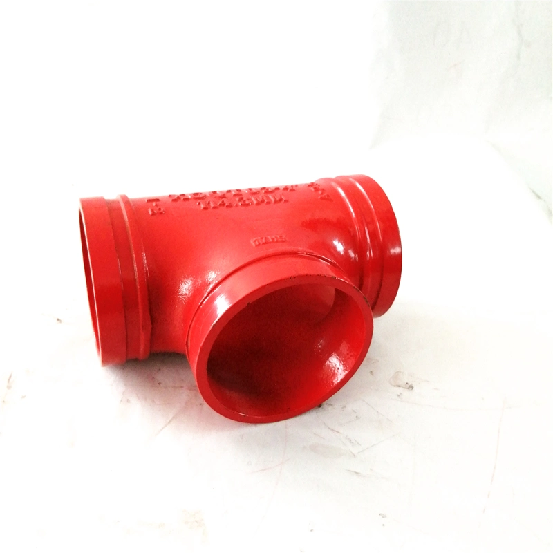 China Foundry Cast Iron Short Radius Reducer Tee