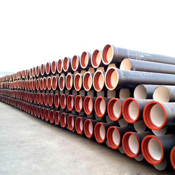 Centrifugal ISO2531 450mm Class K9 Cement Lined Ductile Cast Iron Pipe China Manufacturer