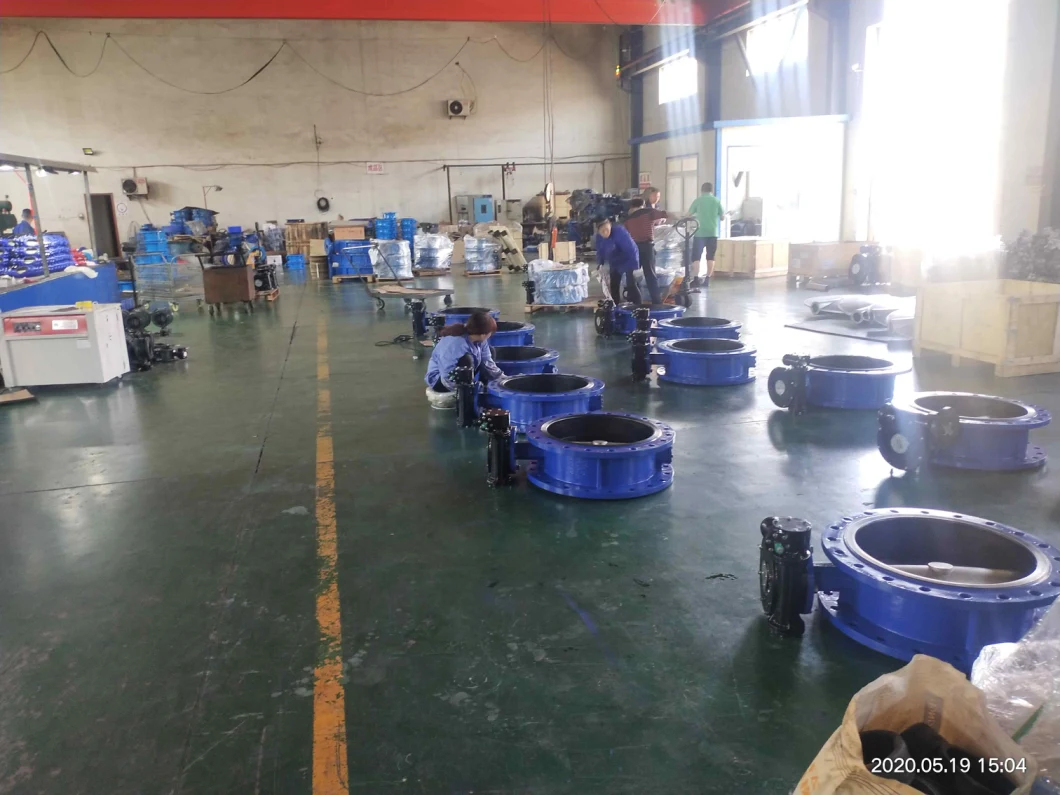 Cast Iron SS304 Disc EPDM Lined Wafer Butterfly Valve