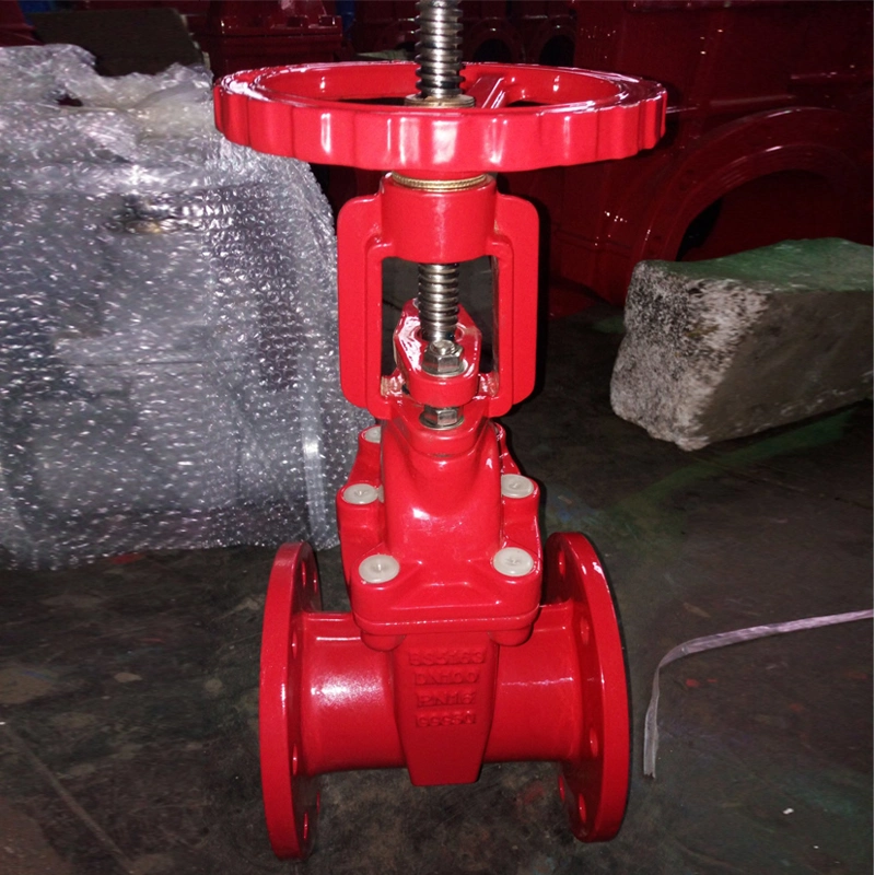 F4 Cast Iron Cast Steel Flanged Gate Valve