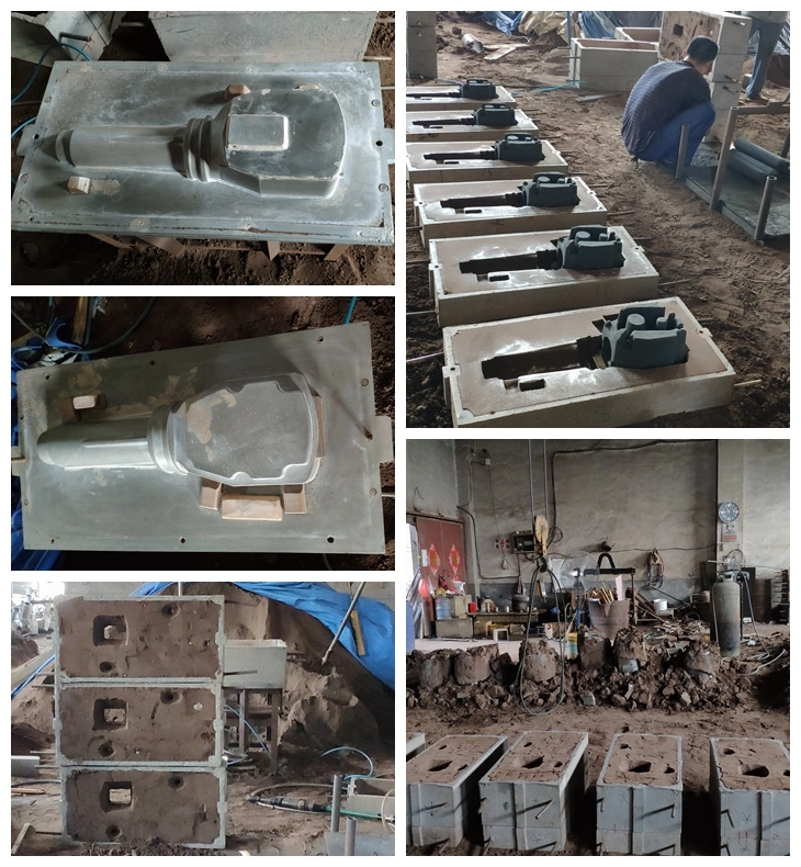 Custom Cast Iron Shell Casting Sg/Adi/Gray Iron Sand Casting