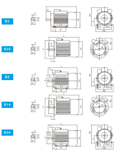 YL Series Single Phase Electric Motor