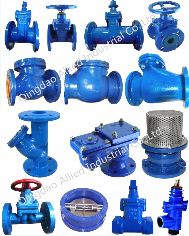 Cast Iron, Ductile Iron, DIN, BS Awwa Flanged Ends Industrial Ball Check Valve