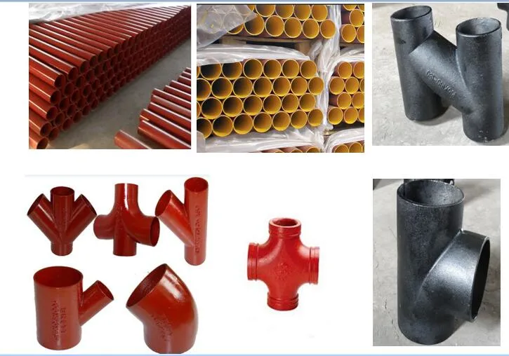 Hubless Cast Iron Pipe Fittings DN40-DN300