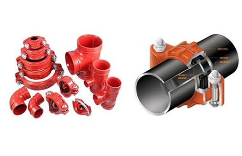 ANSI JIS Standard Ductile Iron Cast Iron Pipe Fitting Union for Fire Fighting