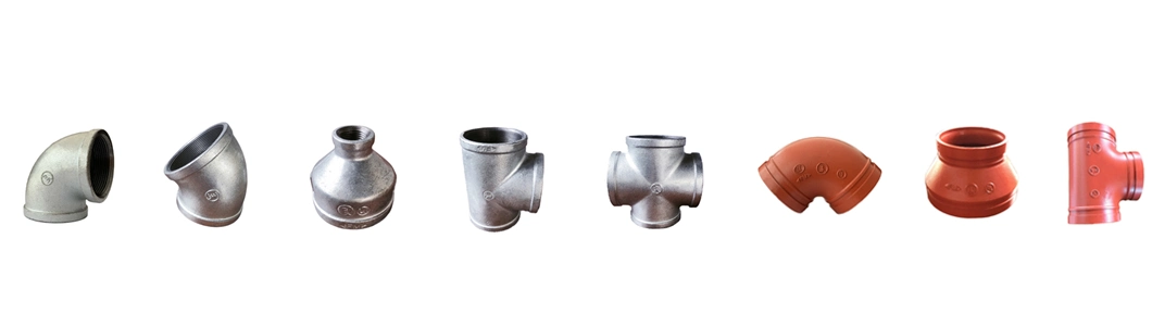 FM/UL Approval Cast Iron Pipe Fitting Thread Equal Tee