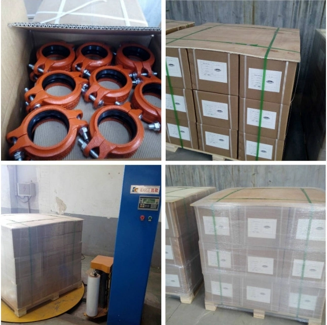 FM UL Approved Ductile Cast Iron Grooved Pipe Fitting