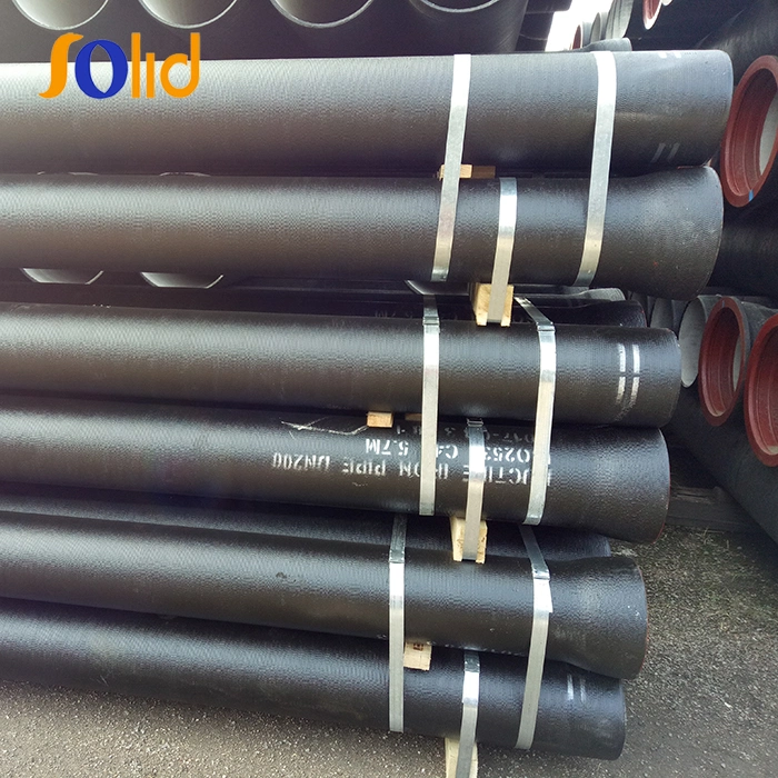 Large Diameter Dn1200mm Ductile Cast Iron Pipe with Cement Lining
