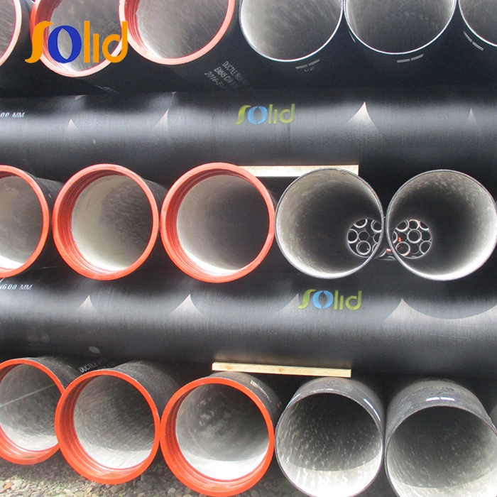 ISO 2531/En545/En598 K9, K8, Class C25 C30 C40 Ductile Cast Iron Pipe