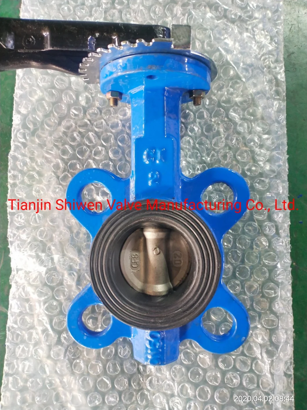 Cast Iron/Ductile Iron Wafer Butterfly Valve with EPDM Lined