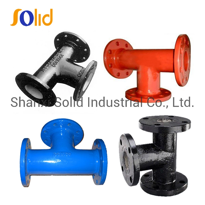 OEM Wholsales ISO2531 En545 BS En598 Ductile Iron Cast Iron Pipe Fittings Factory Price