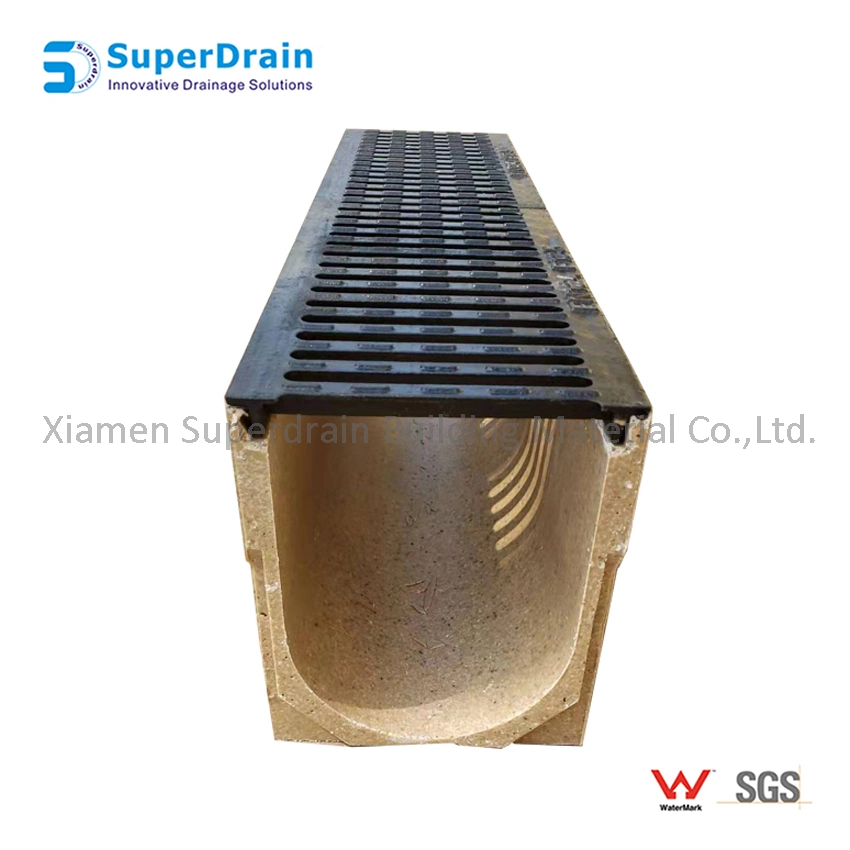Drain Hole Cover Storm Drain System with Cast Iron Covering