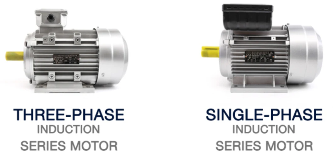 0.12-3.7kw My/Ml (ALU) Cast Iron Aluminium Body Single Phase Two Capacitors AC Motors