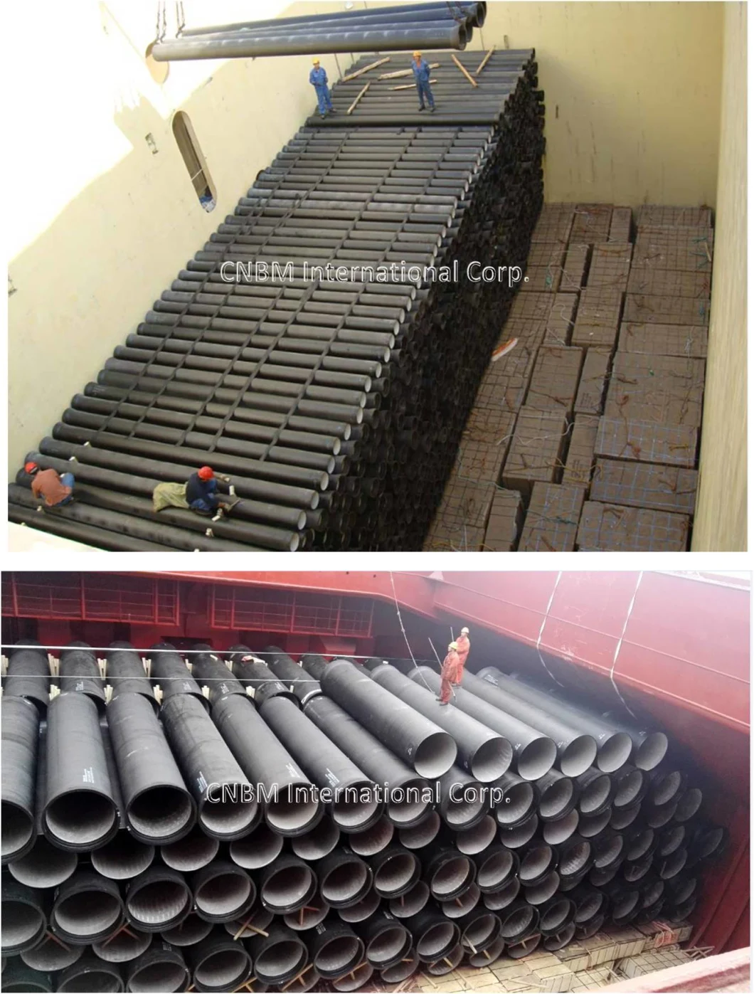 Centrifugal T-Type Ductile Cast Iron Pipes ISO2531 En545 En598