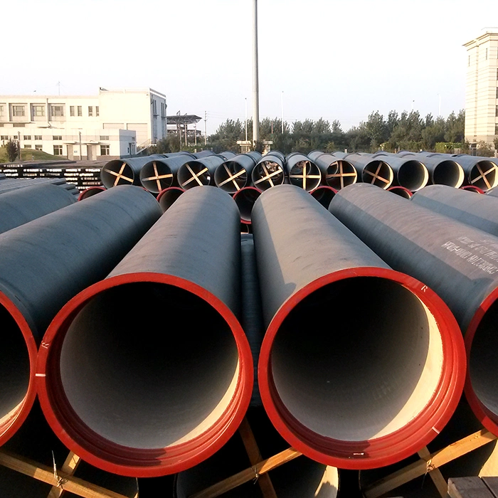 Centrifugal ISO2531 450mm Class K9 Cement Lined Ductile Cast Iron Pipe China Manufacturer