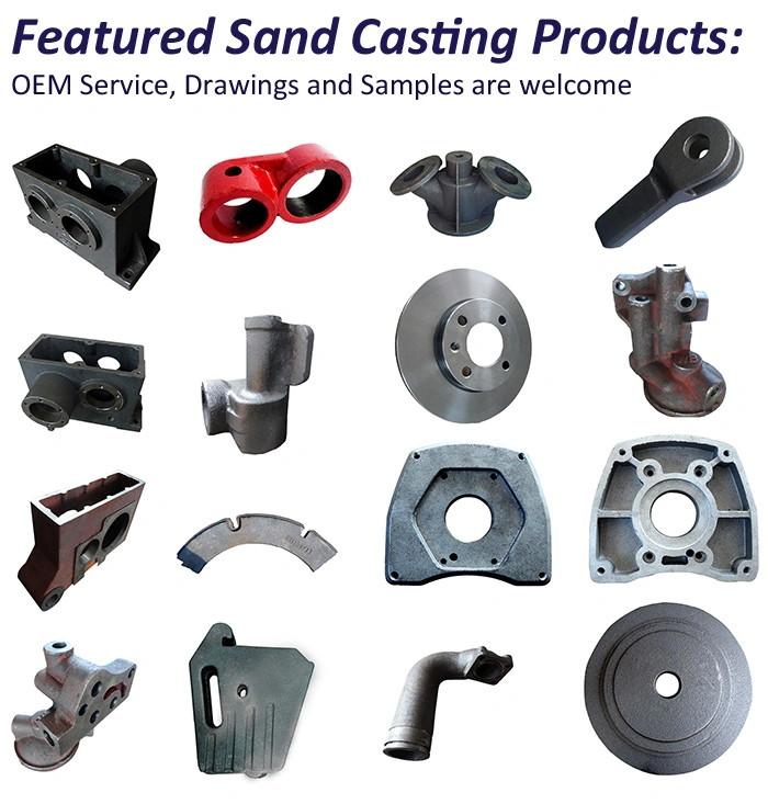Foundry Customized Ductile Iron Resin Sand Casting Parts