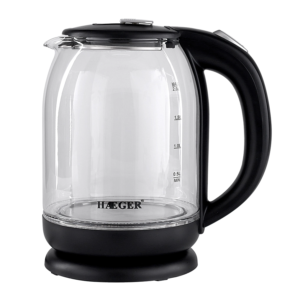 360 Auto Switch Boil-Dry Protection Glass Electric Kettle