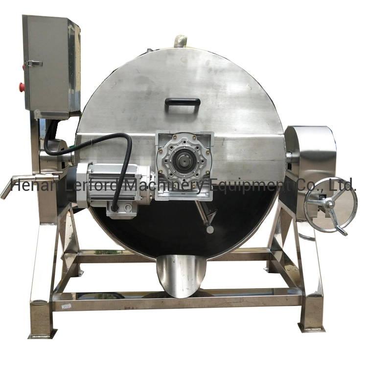 Electric Oil Jacketed Kettle 100 Liter Steam Jacketed Cooking Kettle Price Double Jacketed Kettle