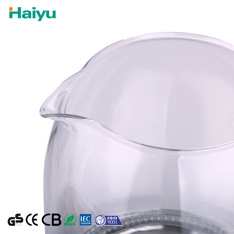 1.8L Food Grade Plastic/Fada Double Controller Glass Electric Kettle
