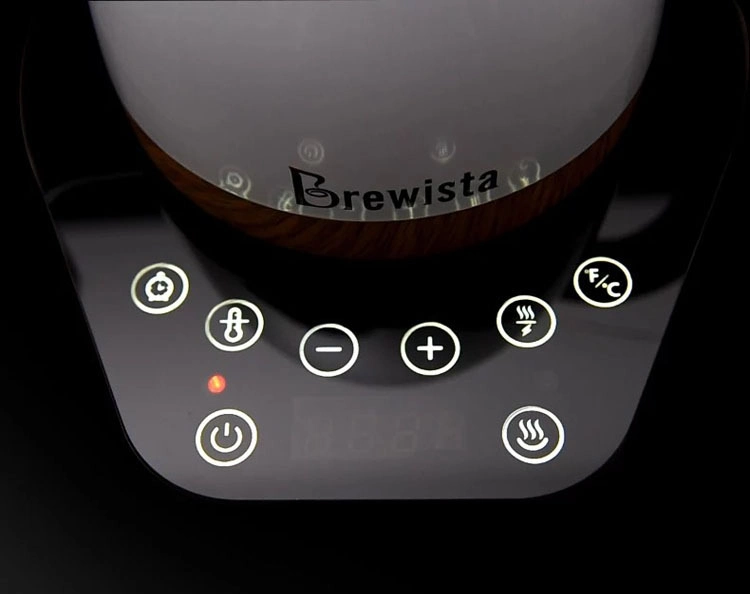 Intelligent Temperature Control Kettle Gooseneck Type Hand Coffee Pot Stainless Steel Drip Coffee Pot