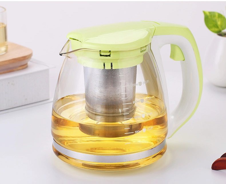 Glass Kettle for Tea Coffee Heat Resistant Glass Kettle Manufacturer