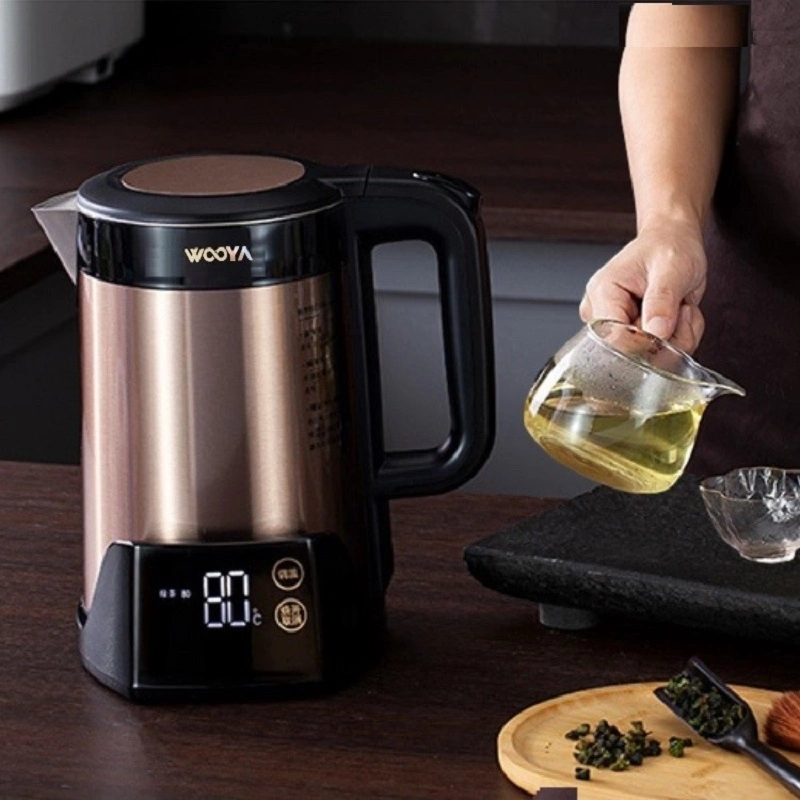 Automatic Boil and Keep Warm Electric Kettle with Coffee, Tea, Milk, Honey Selection