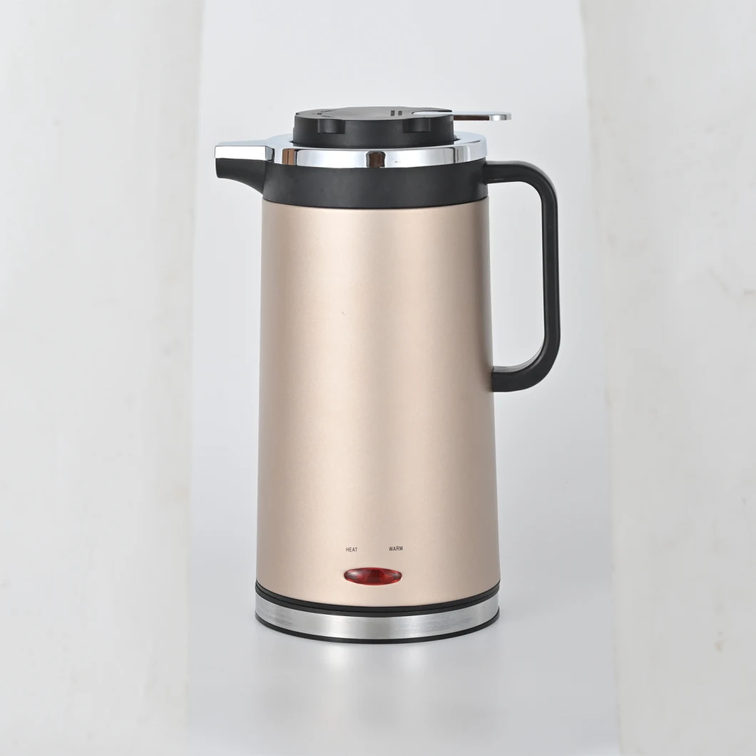 Hotel Supplies Hot Luxury Electric Water Kettle Keep Warm Electric Kettle with VDE Plug