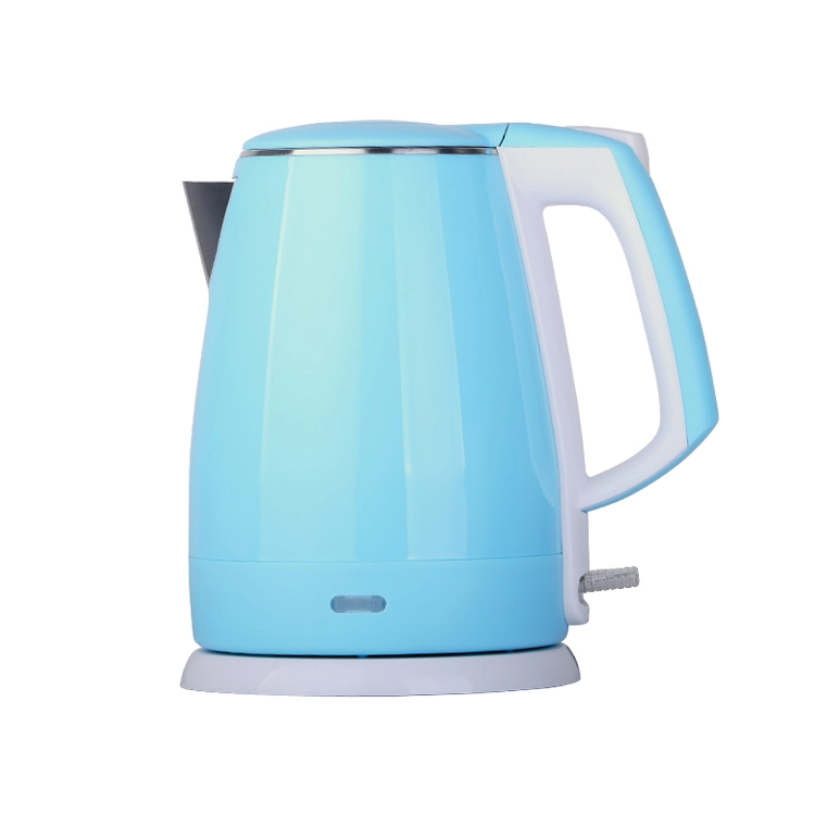 2L 304# S. S. Double Layers Steel Electric Kettle for Healthly