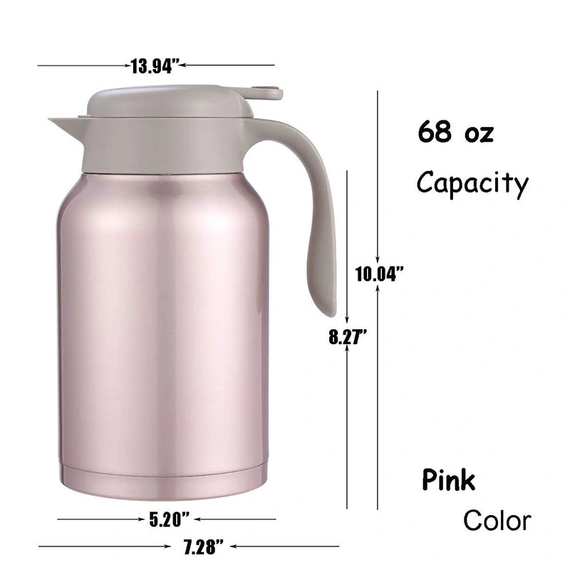 Water Kettles 316 Stainless Steel Coffee Insulation Pot