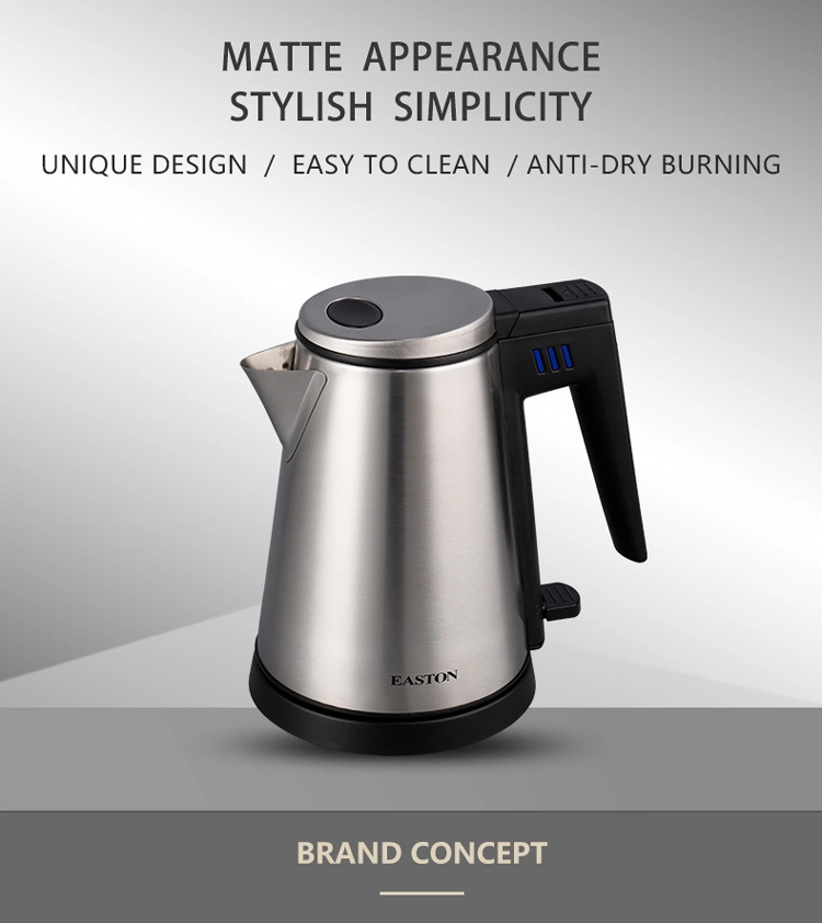 0.8 L Capacity Cordless Kettle Electric Kettle with Strix Controlled