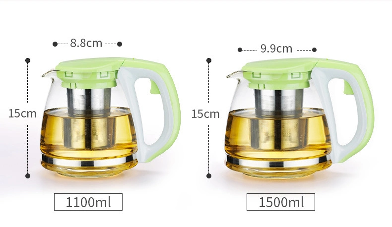 Glass Kettle for Tea Coffee Heat Resistant Glass Kettle Manufacturer