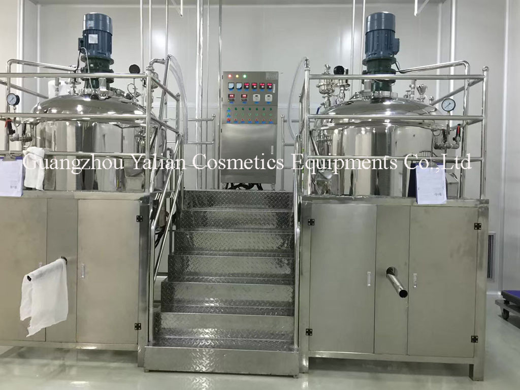Cosmetic Mixer Heating Reaction Kettles