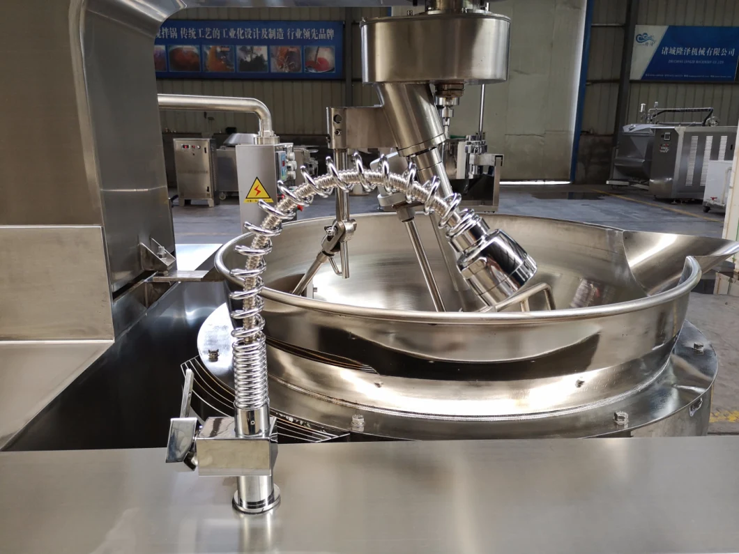 Industrial High Capacity Electric Heated Jacketed Kettle for Chicken Sauce Soy Bean Sauce