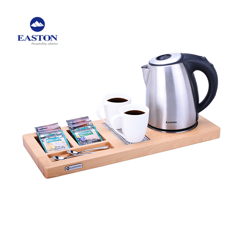2020 Newest Kettle Hospitality Stainless Electric Kettle with Tray