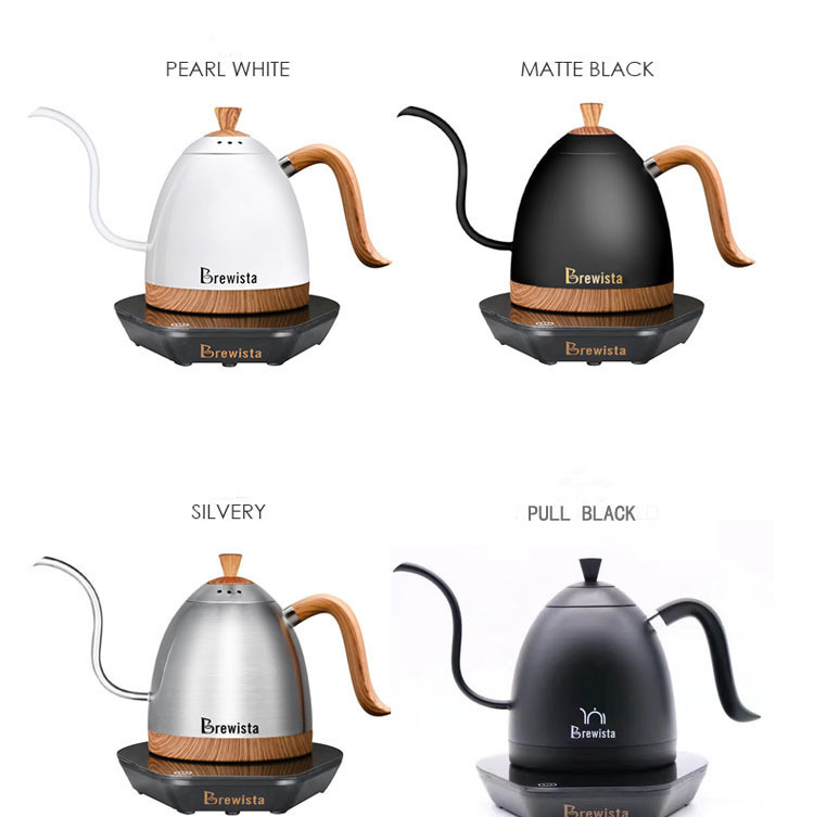 Slender Mouth Coffee Pot Smart Electric Kettle Temperature Control Coffee Pot