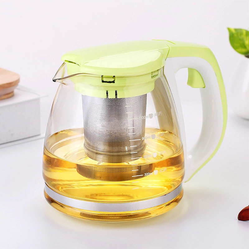 Glass Kettle for Tea Coffee Heat Resistant Glass Kettle Manufacturer