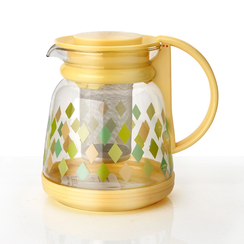 Free Samples Borosilicate Glass Pot Tea Maker Water Kettles Teapots