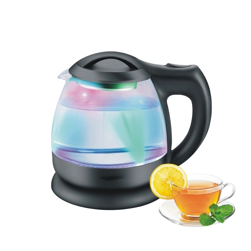 3 Colors LED Light Most Popular Electric Kettle 1.8L1800W Glass Body Design Electric Water Kettle Glass