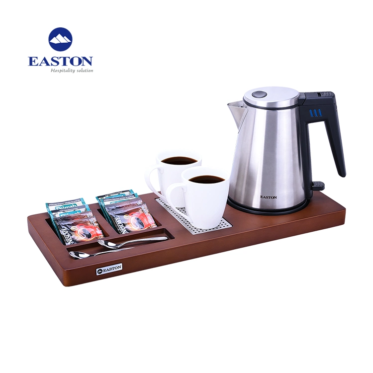 Hotel 0.8L Stainless Steel Kettle Electric Kettle with Tray