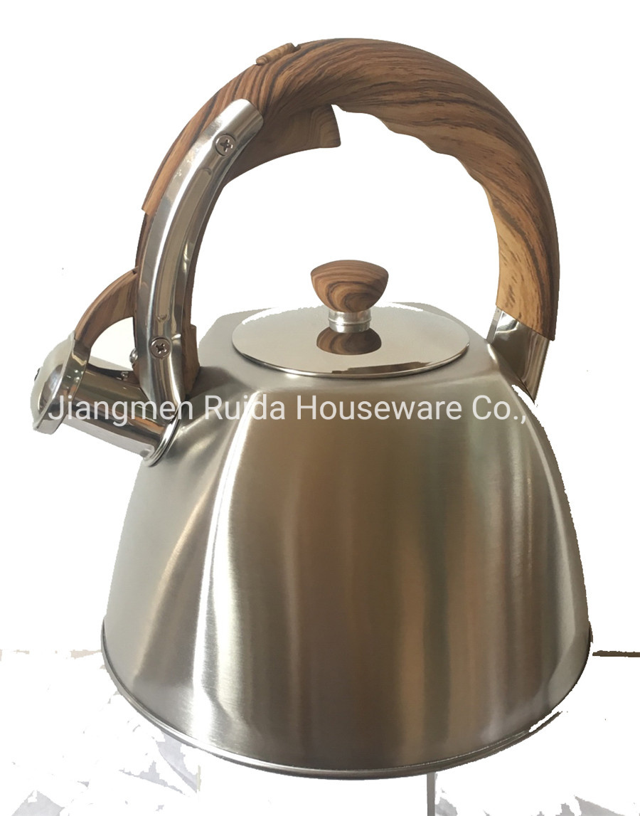 Series Color Painting Kettles 3.0 Liter Stainless Steel Whistling Tea Pot in Soft Touch Handles