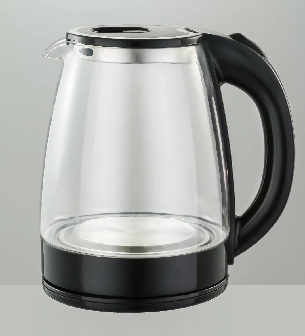 Hot Selling Main Products 1.8L Light Blue New PP High Borosilicate Glass Electric Kettle Safe Automatic Power off