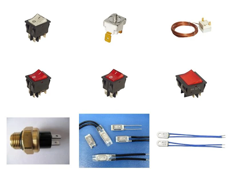 Ksd301r Snap-Action Bakelite Manual Reset Temperature Sensor Electric Kettle Switch Small Appliances Parts