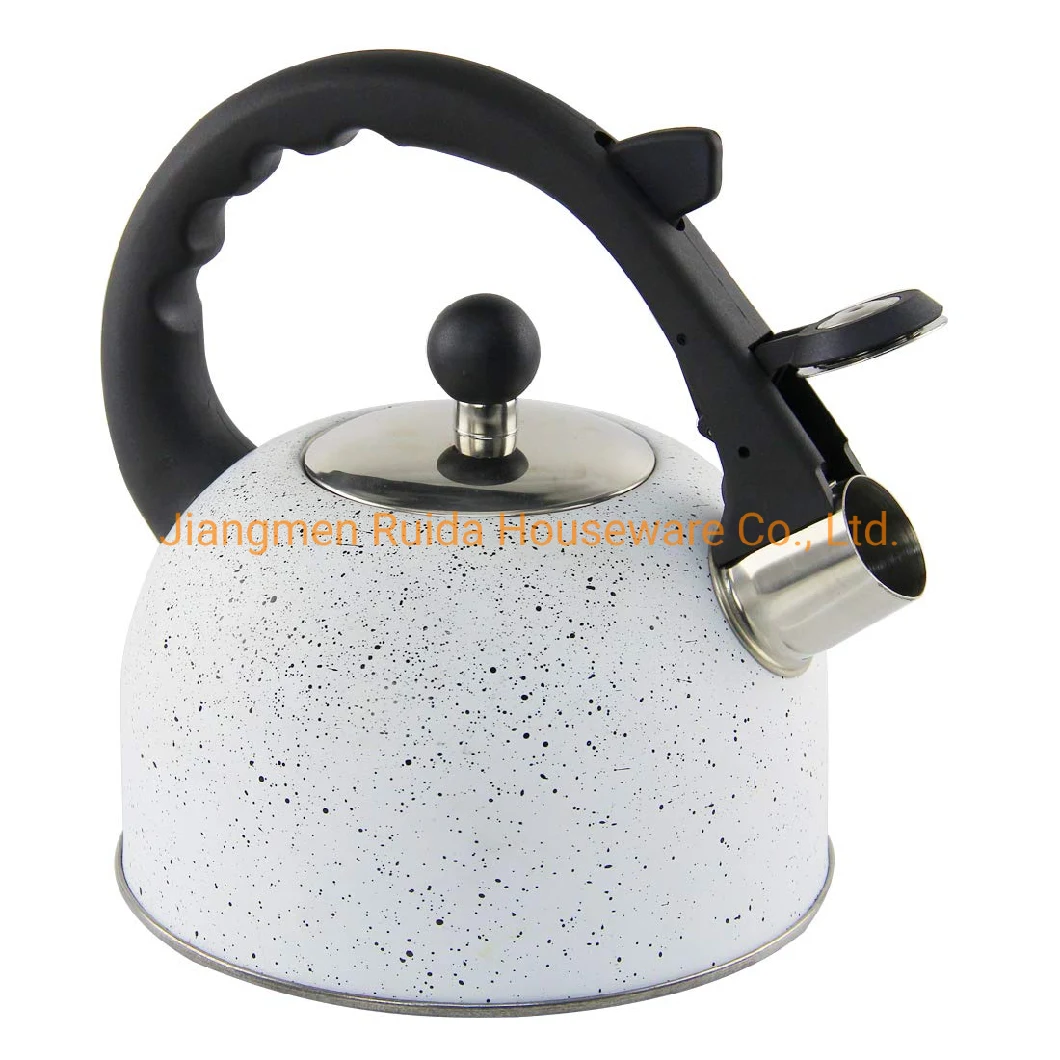 Best Selling High Quality Color Painting 2.5L Stainless Steel Whistle Kettle Tea Kettle Water Kettles