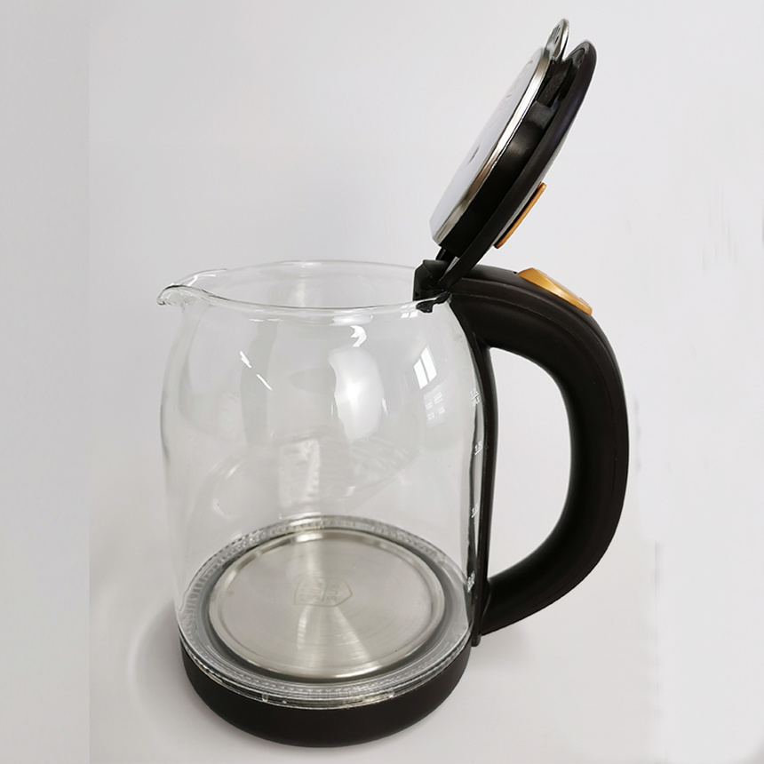 High Quality Cordless 360 Glass Kettle with Boil-Dry Protection for Fast Boil Water 2 Liter
