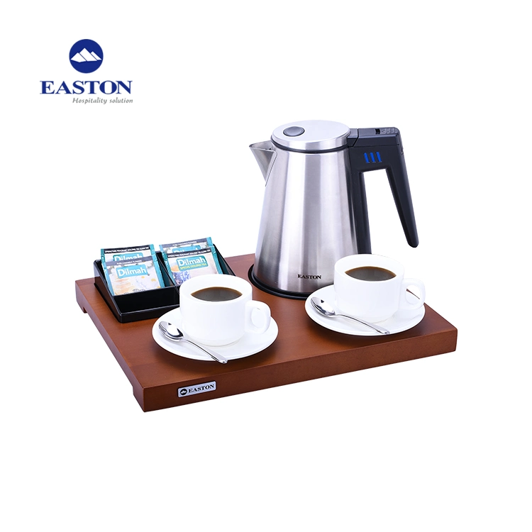 Hotel 0.8L Stainless Steel Kettle Electric Kettle with Tray