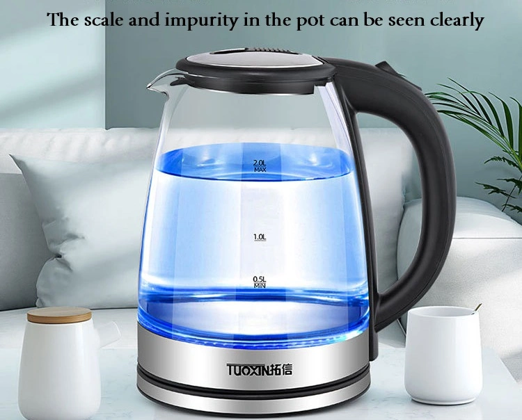 Boil-Dry Protection Low Price Good Service Hot Water Pot 2L Electric Kettle